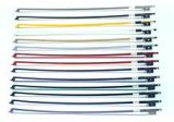 Glasser X Series Carbon Graphite Purple 1/2 Cello Bow with White Hair