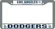 Los Angeles Dodgers Chrome License Plate Frame - SET OF 6 - Sports Merchandise