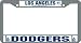 Los Angeles Dodgers Chrome License Plate Frame
