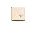 23k Rhodium Electroplated Tie Clip