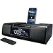iHome iA9BZC App-Enhanced Dual Alarm Clock Radio for iPhone/iPod with AM/FM presets (Black)