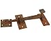 Tools & Hardware : Hand Forged Iron Lift Latch Set Rust