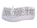 Belkin Ergoboard Pro Keyboard with 2 USB ports (F8E887)