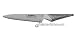 Global 6-Inch 15 cm Serrated Utility, Scallop Knife