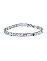 Diamond Tennis Bracelet : Platinum - 5.00 CT Diamonds
