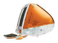 Apple iMac Tangerine All in one 1 x PPC G3 333 MHz RAM 32 MB HDD 1 x 6 GB CD RAGE PRO Mdm MacOS 8.5 Monitor 15 CRT