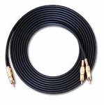 Oehlbach NF 1 Subwoofer Y-Kabel 2 Cinch 1,5m schwarz