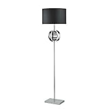 George Kovacs P746-077 Floor Lamp Chrome Black Portables