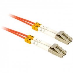 3 meter Orange Duplex Fiber Optic Cable With LC-L