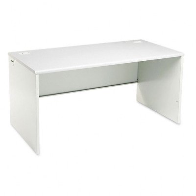 Hon 38000 Series Desk Shell, 60W X 30D X 29-1/2H, Gray Patterned/Light Gray