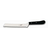 Deglon 8-Inch Offset Bread Knife, Wood Handle by Deglon