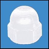 Nylon 6/6 Acorn Cap Nut 10-32, Hex Size .365