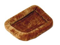 Childrens Toyshop  Pet Supplies : Midwest Quiet Time Cinnamon Pet Bed 30" x 21"