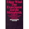 Das Experiment und die Metaphysik: Zur Aufl�sung der kosmologischen Antinomien (suhrkamp taschenbuch wissenschaft)