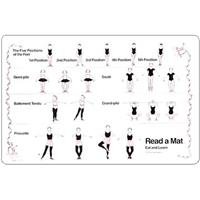 The Straight Edge Inc. Read A Mat Ballet Placemat