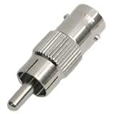 HOSA VIDEO ADAPTOR, BNC FEMALE to RCA MALE