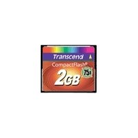 Buy Transcend - Flash memory card - 2 GB - 75x - CompactFlash online at Discounted New and Used prices. Delivered to your door with Off-The-Bookshelf.