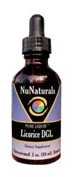 NuNaturals Pure Liquid Licorice DGL, 2 Ounces (Pack of 2)