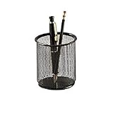 Expressions Wire Mesh Pencil Holder, Black (ELD22221)