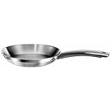 T-fal C81107 Elegance Stainless Steel Fry Pan, 12-Inch Cookware, Silver