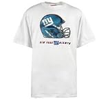 New York Giants Gridiron Helmet White T-Shirt