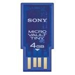 Sony Micro Vault Tiny 4 GB USB Flash Drive (USM4GH)