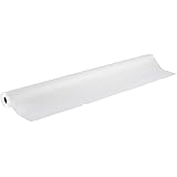 Hoffmaster 112016 Plastic Round Tablecover, 84" Diameter, Red Gingham (Case of 12)