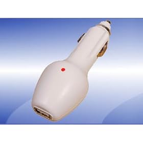 Hitech - Car DC Adapter wth USB Outlet for MP3 Players, Digital Cameras, Cell Phones, PDAs by Hitech
