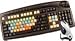 Worldtech 107-202-B Keyboard, Canopus Edius