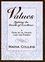 Values: Lighting the Candle of Excellence : A Practical Guide for the Family