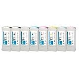 91 Print Cartridge, With Vivera Ink, For Designjet Z6100 Series, 775ml, Light Gray