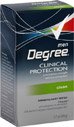 Degree Men Clinical Protection Anti-Perspirant Deodorant Trisolid Clean, 1.7 oz (Pack of 3)
