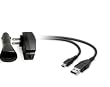 The Sharper Image TSI-4309B USB Charger Combo Kit and Mini USB Cable The Sharper Image TSI-4309B USB Charger Combo Kit and Mini USB Cable