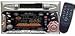 Legacy LCDCS93MP Double Din AM/FM-MPX Stereo Slide Down Cassette/CD Receiver w/ MP3 Playback