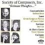 Society of Composers, Inc.: "Intimate Thoughts..."