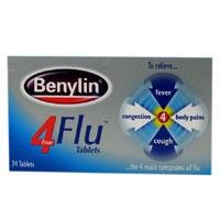 Benylin 4 Flu Tablets x 24 tablets Preisvergleich