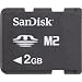 Sandisk 2GB Memory Stick Micro (M2) (SDMSM2-2048, BULK)
