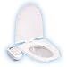 The BB-200 Bio Bidet - Warm Water requires no battery/electricity (does require both hot and cold water to the bidet). It comes with a user-controlled warm water feature and temperature control knob along hot water by pass. The Bidet installs to your existing toilet without the need to replace your toilet seat. BB-200 FEATURES Simple and easy operation and installation. Available in white. Fits 2-piece elongated or round shapes toilets. User-controlled warm water - Hot water line is usually tapped out of hand-sink near by. Panel control. Temperature control knob. Adjustable pressure control. Self-cleaning, single nozzle. No electricity or battery needed.