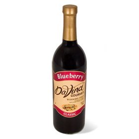 Da Vinci Gourmet Syrups Blueberry Syrup 750 ml Bottle by Da Vinci Gourmet