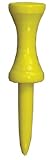 Longridge Golf Castle Holztees (20 PACK), gelb