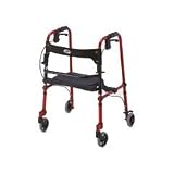 Cruiser De-Light 4-wheeled Rolling Walker - Blue