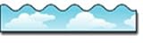 BORDER CLOUDS SCALLOPED