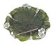 Lost Ball Frog's Lily Pad Jewelry/Coin Tray w/ Crystals