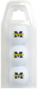 Michigan Wolverines 3 Ball Sleeve