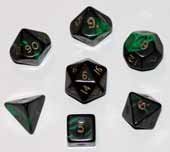 Pegasus Spiele 23620406 - W&uuml;rfel, Oblivion: Gr&uuml;n, 36er-Set in Acrylbox Preisvergleich