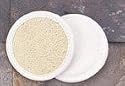 Loofah/ Terry Complexion Pads, 2pcs White