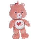 Care Bears Plush Love-A-Lot Bear with DVD