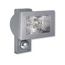 STEINEL - 648510 - Spot halogène - Détecteur de mouvement - IP44, R7s, 500W 230V - argent