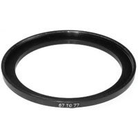 Adorama Step Up Adapter Ring 67mm Lens to 77mm Filter Size