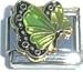 Jewelry : Clearly Charming August Peridot Butterfly Birthstone Insect Animal Italian Charm